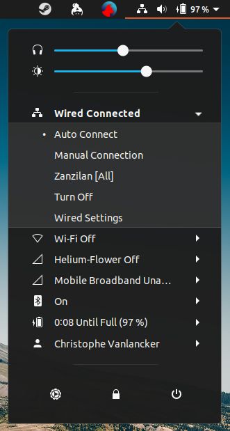 Network Profiles in Ubuntu