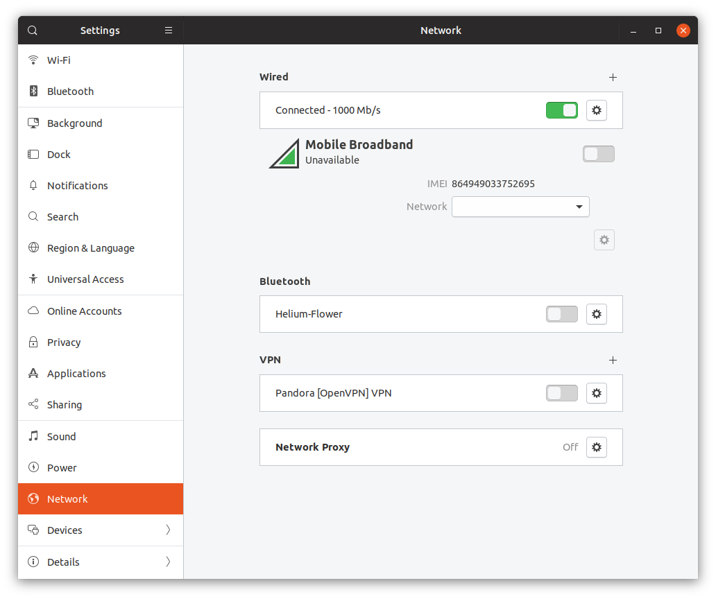 Network Profiles in Ubuntu