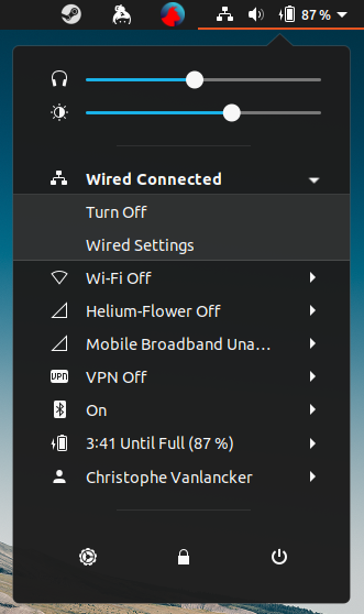 Network Profiles in Ubuntu