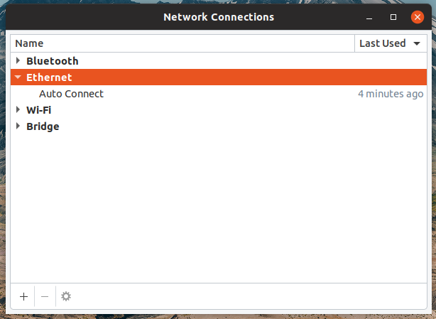 Network Profiles in Ubuntu